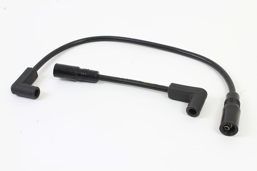 Accel 8mm S/S Spiral Core Ignition Wire Set Black