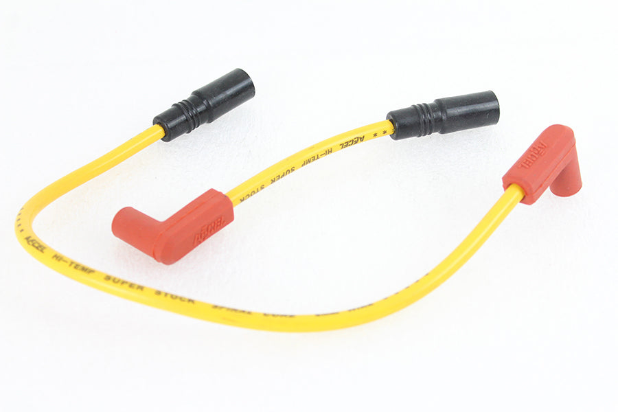 Accel 8mm S/S Spiral Core Ignition Wire Set Yellow