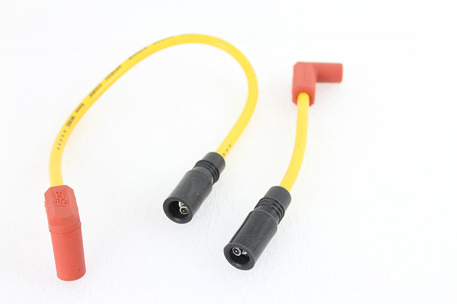 Accel 8mm S/S Spiral Core Ignition Wire Set Yellow