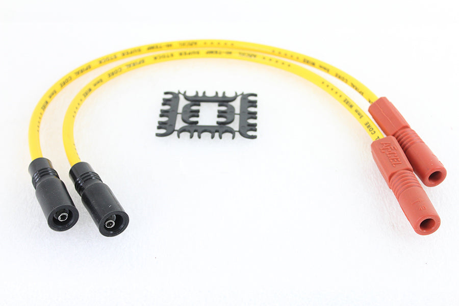Accel 8mm S/S Spiral Core Ignition Wire Set Yellow