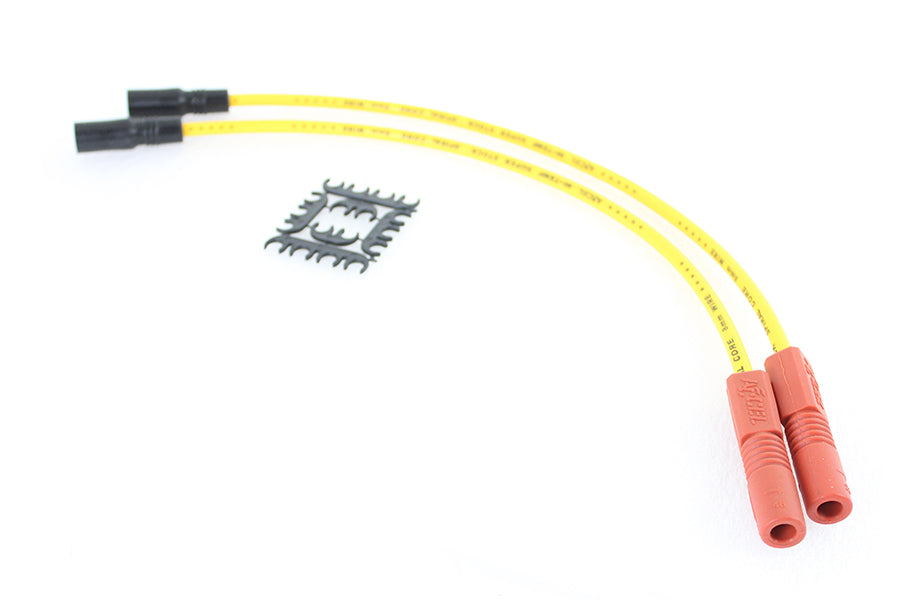 Accel 8mm S/S Spiral Core Ignition Wire Set Yellow