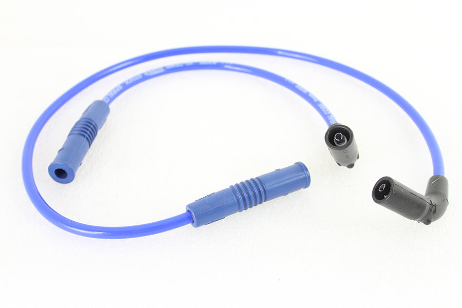 Accel 8mm S/S Spiral Core Ignition Wire Set Blue