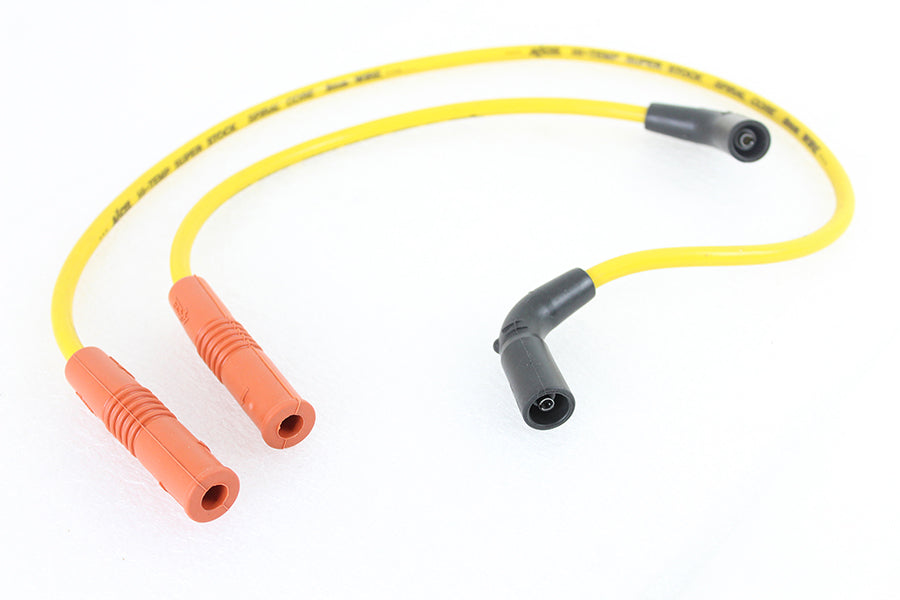Accel 8mm S/S Spiral Core Ignition Wire Set Yellow