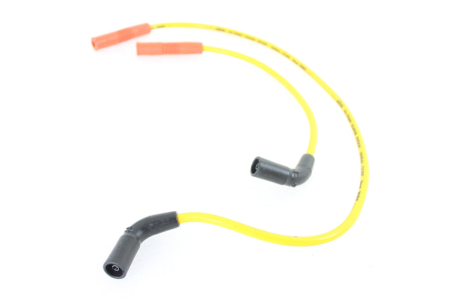 Accel 8mm S/S Spiral Core Ignition Wire Set Yellow
