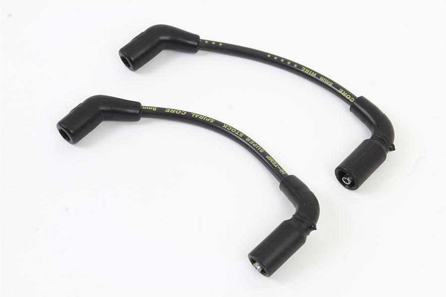 Accel 8mm S/S Spiral Core Ignition Wire Set Black
