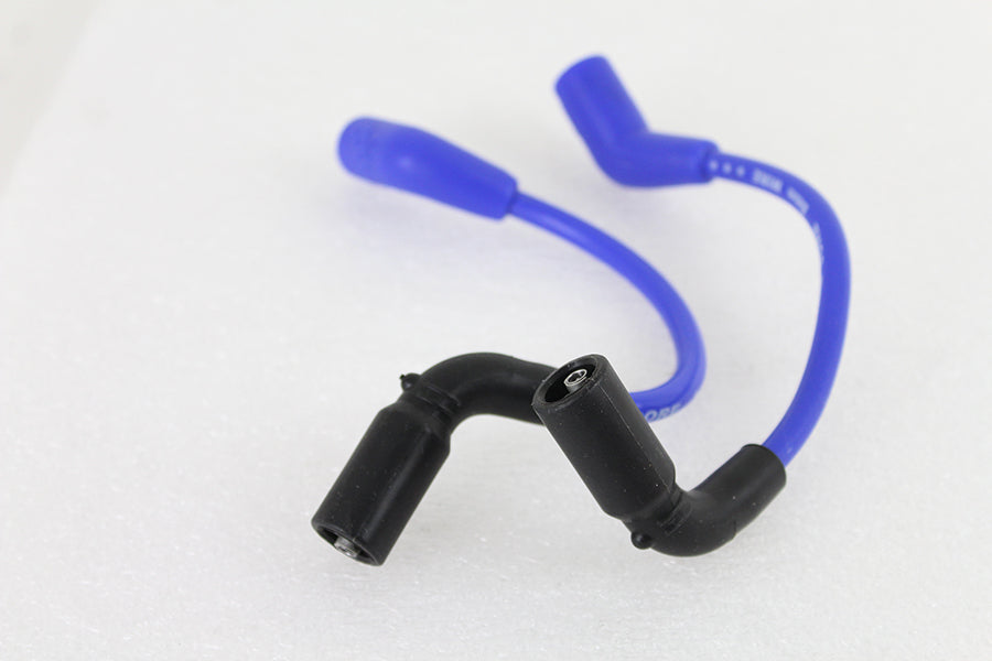 Accel 8mm S/S Spiral Core Ignition Wire Set Blue