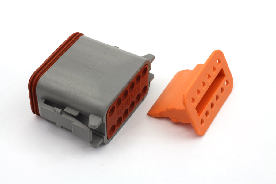Deutsch Sealed 12 Wire Connector Component