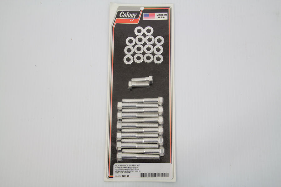 Rocker Box Screw Kit Cadmium