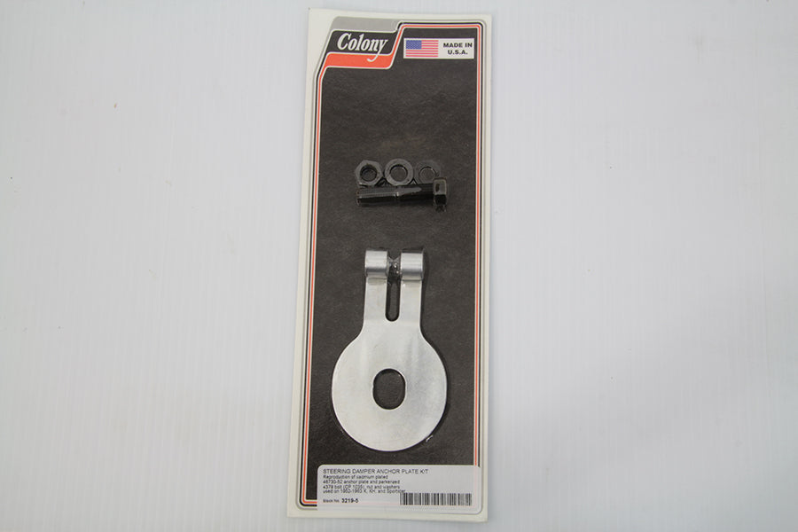 Steering Damper Anchor Plate Kit