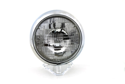 6 Volt 7 Round Sealed Beam Headlamp Assembly