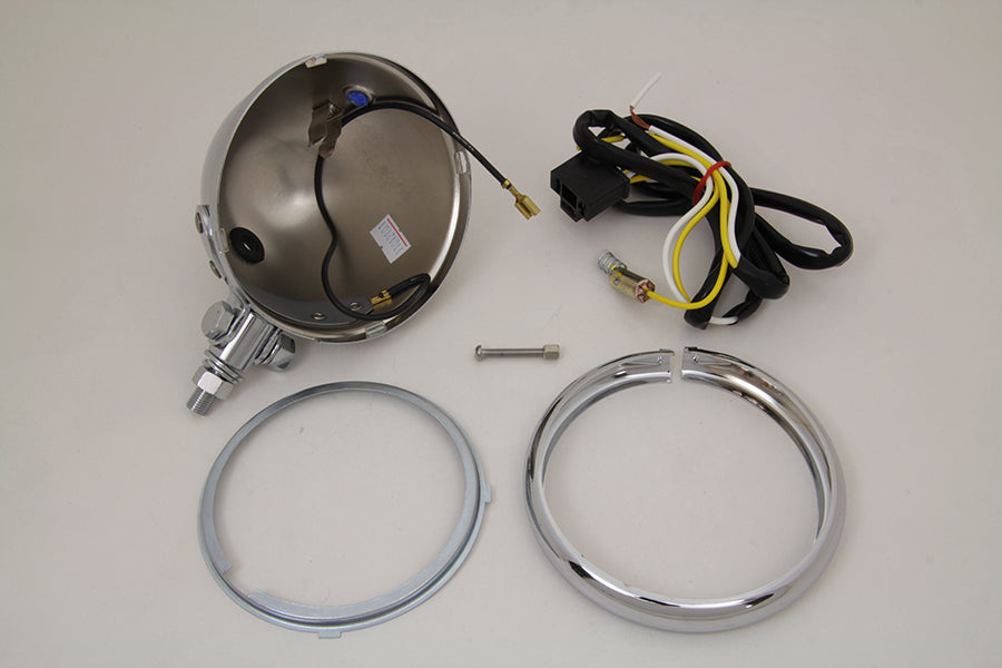 4-1/2 Custom Round Headlamp Shell