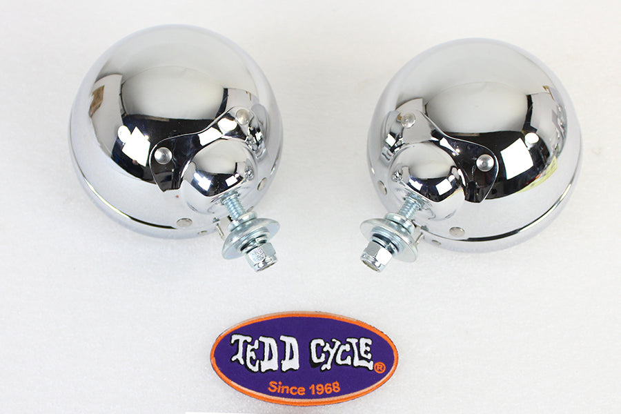 Chrome Spotlamp Assembly Set