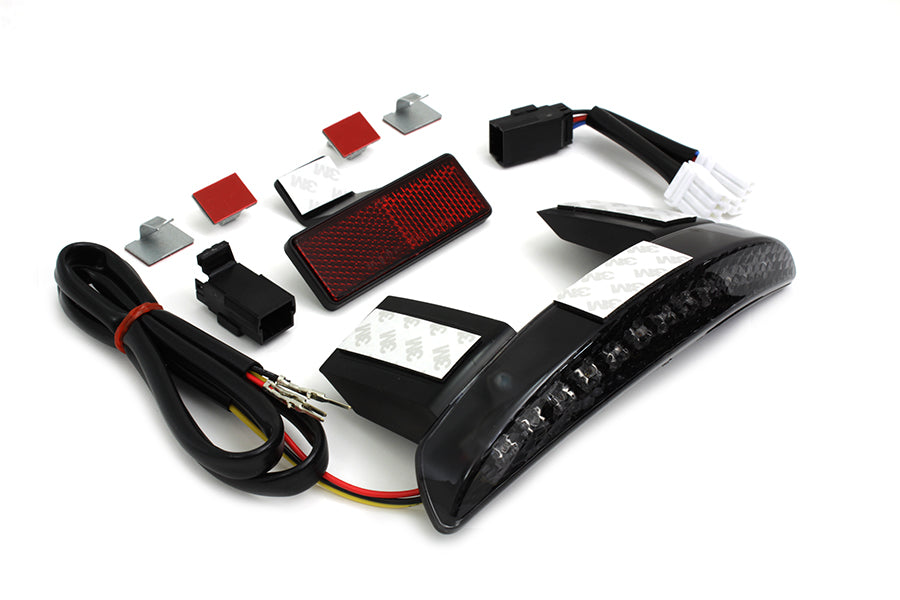 Chopped Fender Rear Edge Lamp with Smoked Lens