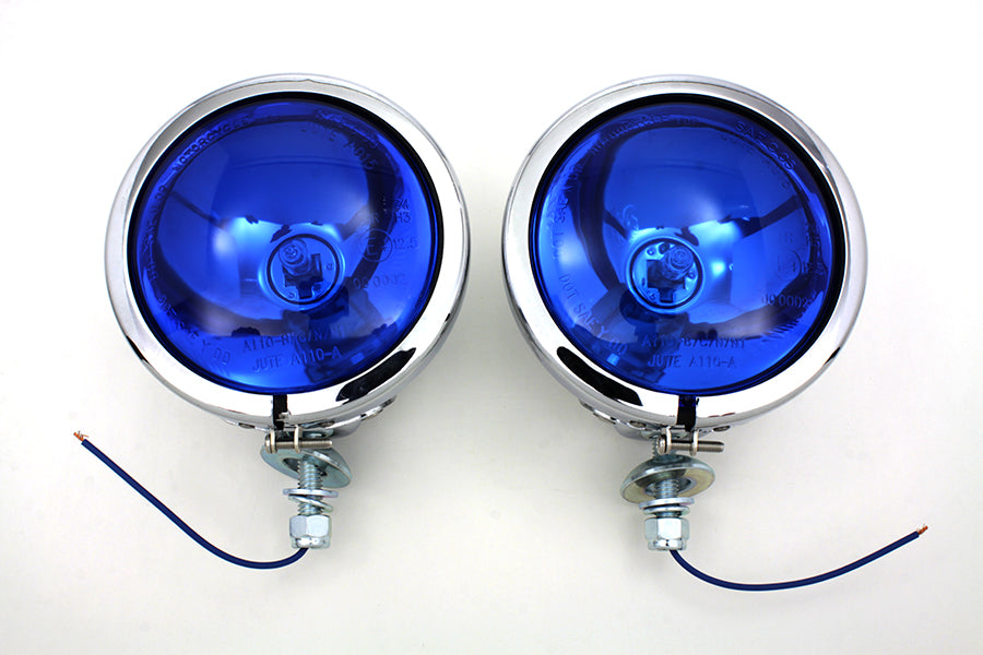 Blue Pursuit Spotlamp Set
