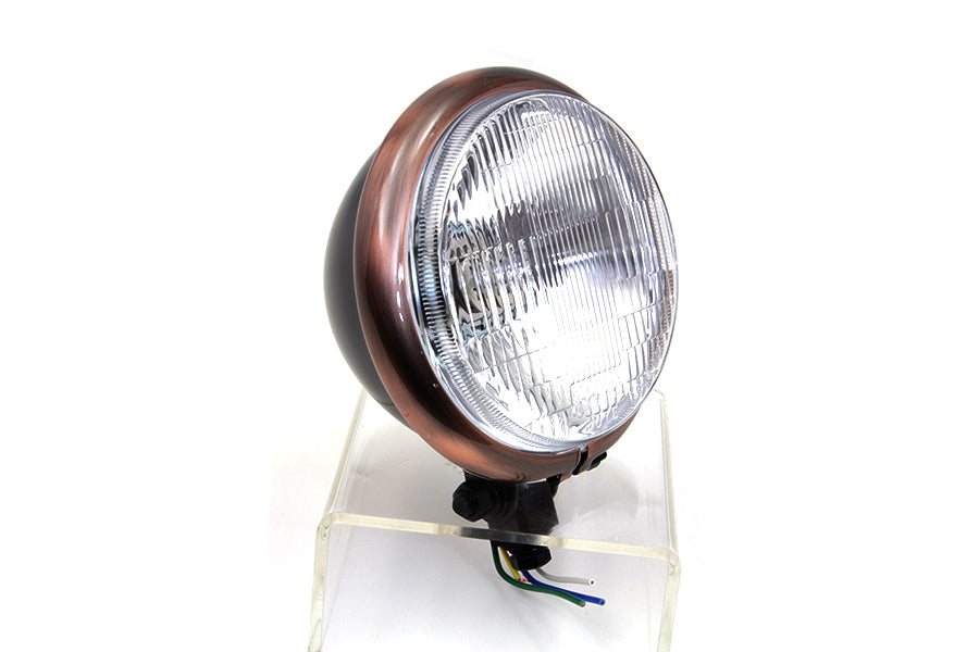 5-3/4 Black Headlamp