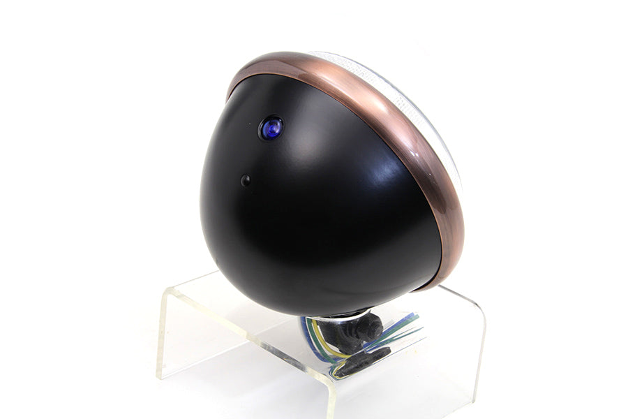 5-3/4 Black Headlamp