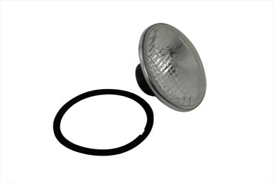 Bates 5-3/4 Round Headlamp Unit with H-4 bulb