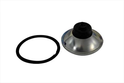 Bates 5-3/4 Round Headlamp Unit with H-4 bulb