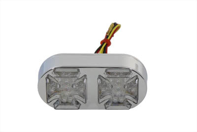 Chrome Maltese Tail Lamp