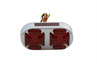 Chrome Maltese Tail Lamp