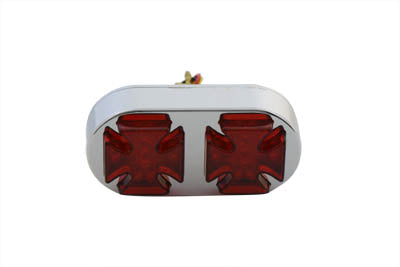 Chrome Maltese Tail Lamp