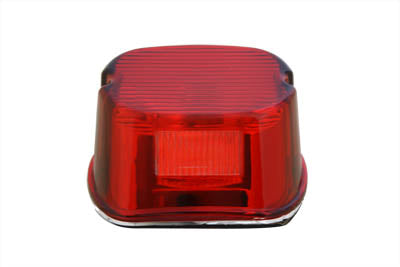 Tail Lamp Lens Laydown Style Red