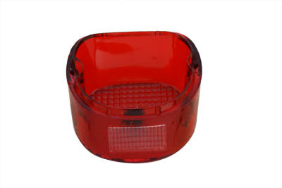 Tail Lamp Lens Laydown Style Red