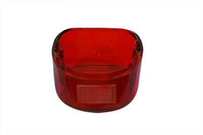 Tail Lamp Lens Laydown Style Red