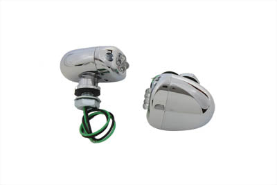 LED Green Marker Lamp Set Center Mount