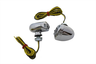 LED Orange Marker Lamp Set Center Mount