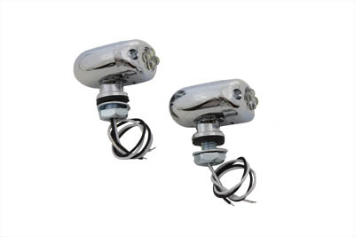 LED Clear Marker Lamp Set Center Mount