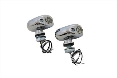 LED Clear Marker Lamp Set Center Mount