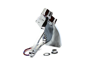 Chrome Lady Luck LED Tail Lamp Assembly