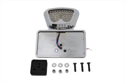 Chrome Fender Mount LED Tail Lamp Zoid Type