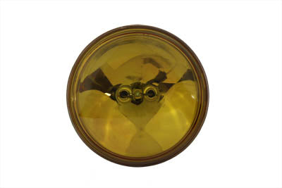 Amber Sealed Beam Spotlamp Set