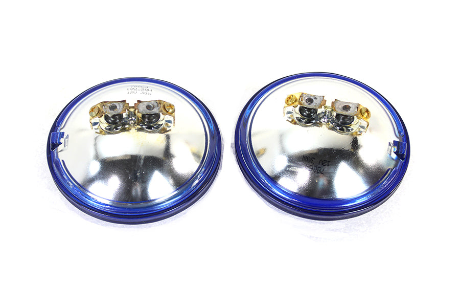 Blue Sealed Beam 4-1/2 Spotlamp Set