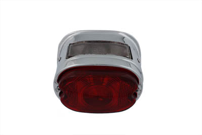 Stock Type Chrome Oval Tail Lamp