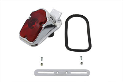 Chrome Tombstone Tail Lamp Assembly