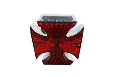 Chrome Maltese LED Tail Lamp