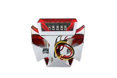 Chrome Maltese LED Tail Lamp