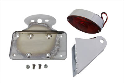 Chrome Horizontal Cateye Tail Lamp Kit