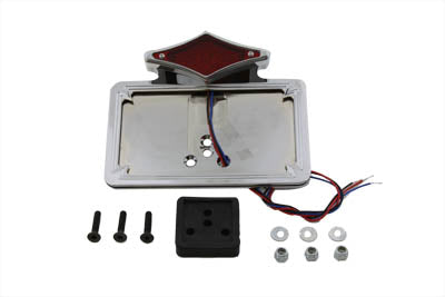 Chrome Diamond LED Fender Mount Tail Lamp Assembly
