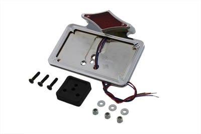 Chrome Diamond LED Fender Mount Tail Lamp Assembly