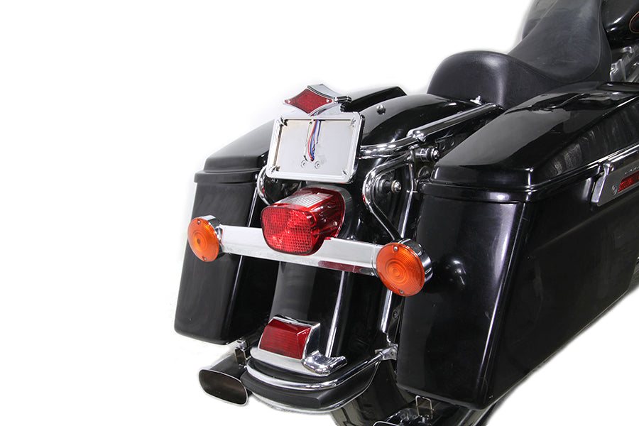 Chrome Diamond LED Fender Mount Tail Lamp Assembly