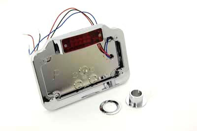 Chrome Plain Style Tail Lamp Assembly