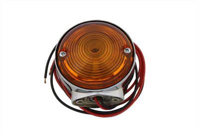 Chrome Turn Signal Front and Rear Dual