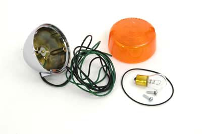 Chrome Turn Signal Assembly Rear Right or Left