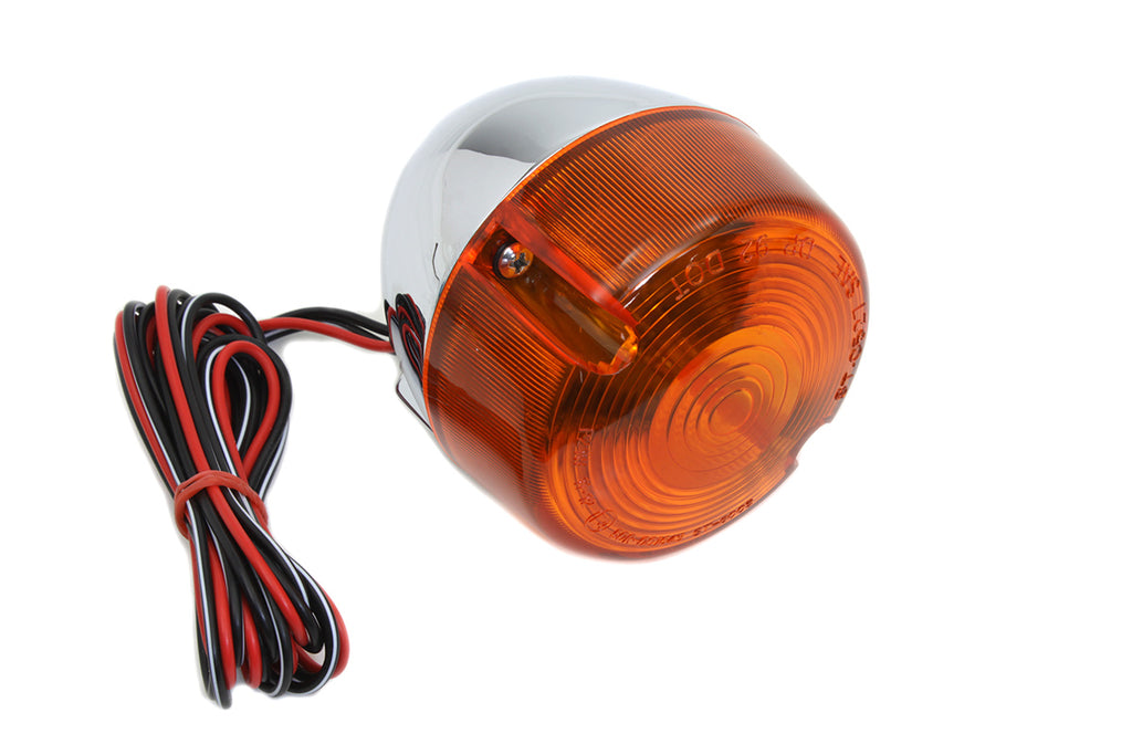 Chrome Turn Signal Assembly Front Right or Left