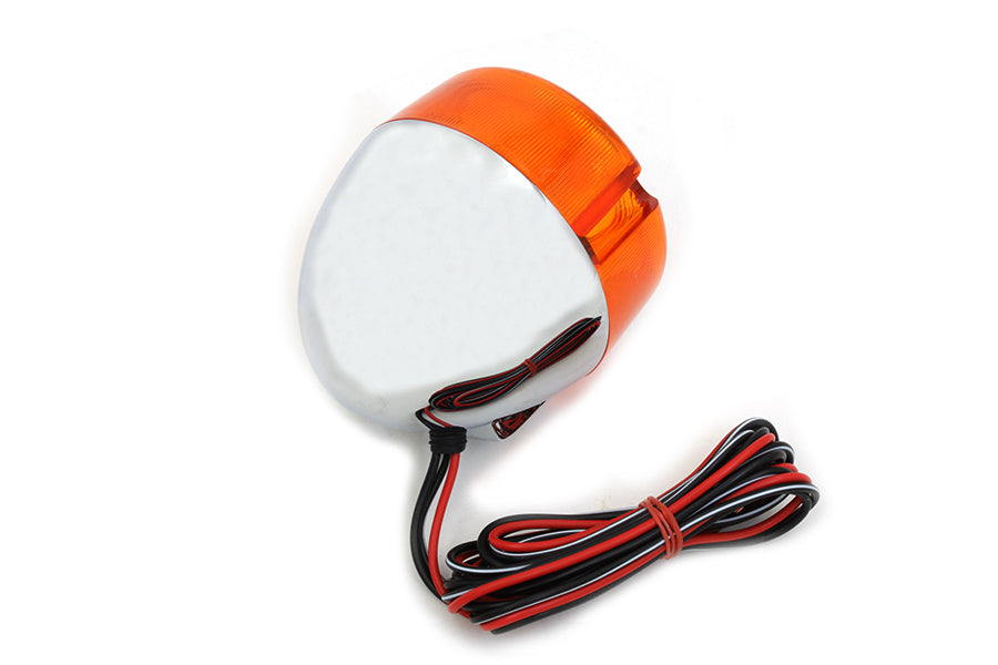 Chrome Turn Signal Assembly Front Right or Left