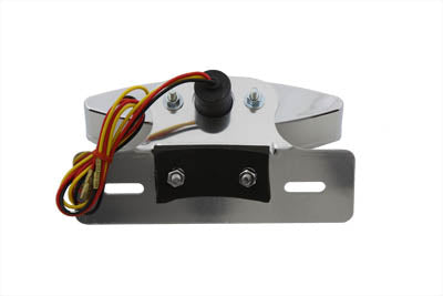 Chrome Snake Eye Fender Mount Tail Lamp Kit